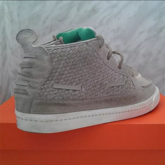 Nike Aina Chukka Stone Men’s Size 11 Light Carbon woven sneakers 395806-200 - Picture 6 of 8